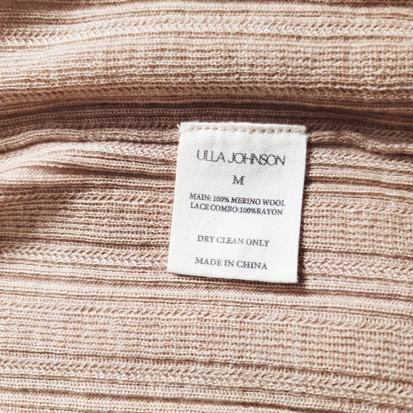 Ulla Johnson Beige Ruffle Cardigan - Picture 9 of 12